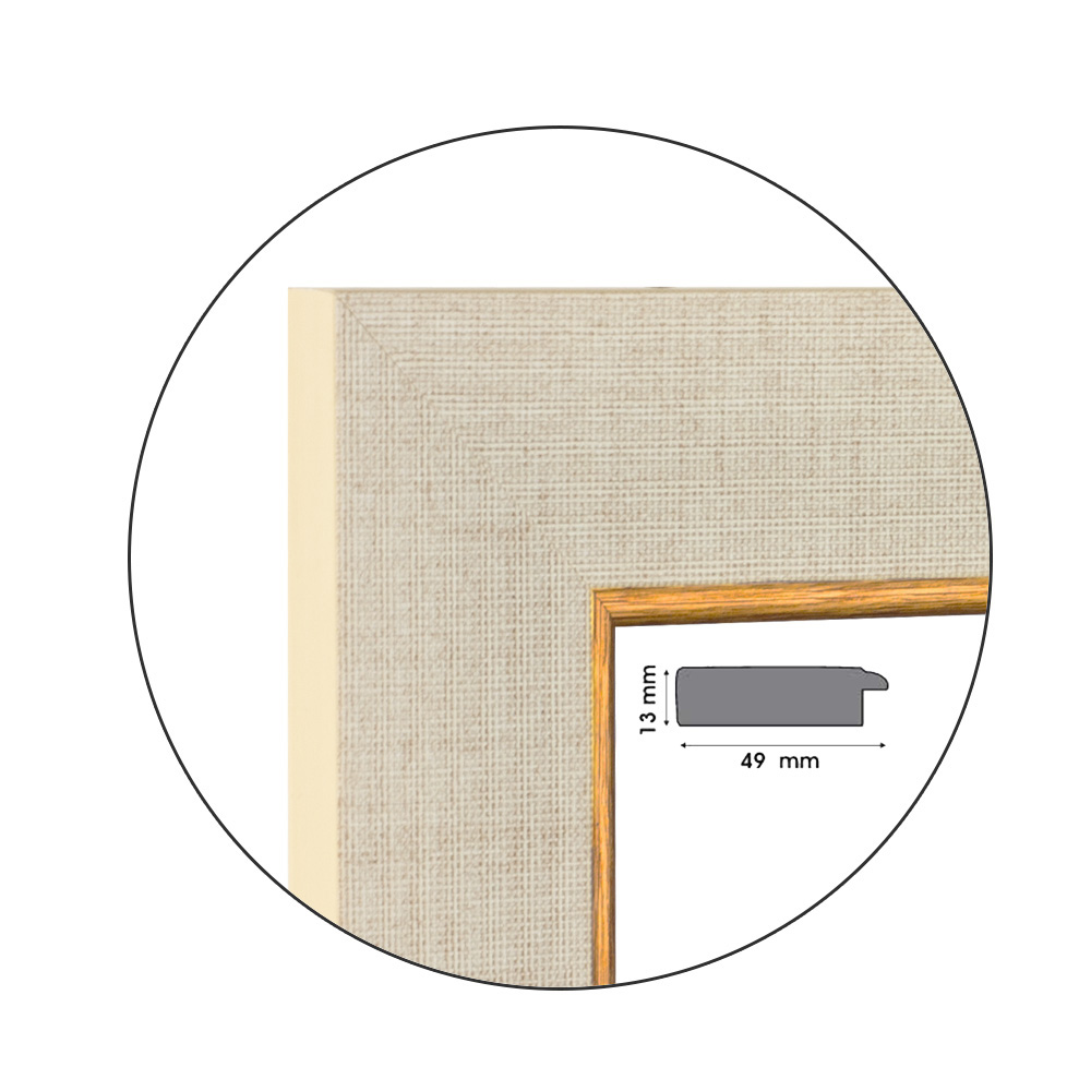 Ramă Textura Grande Gold | 4,9 cm